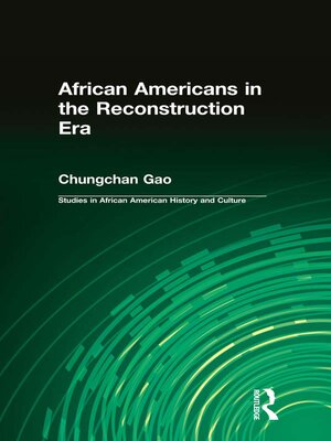 cover image of African Americans in the Reconstruction Era